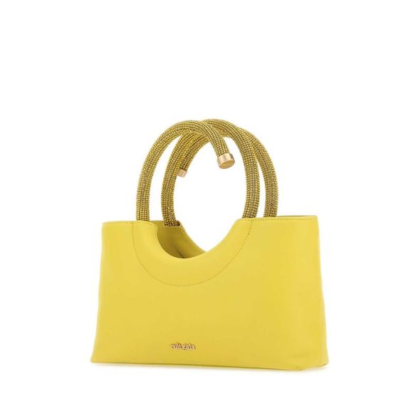 CULT GAIA Yellow Leather Nika Handbag - Picture 2 of 2